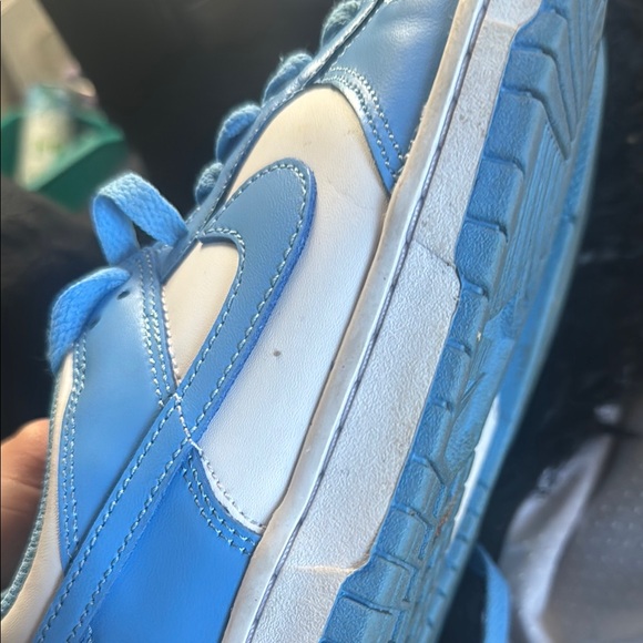 Nike Blue and White Sneakers Classic Retro Design - Picture 2 of 5